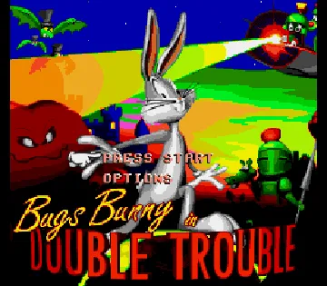 Bugs Bunny in Double Trouble (USA) screen shot title